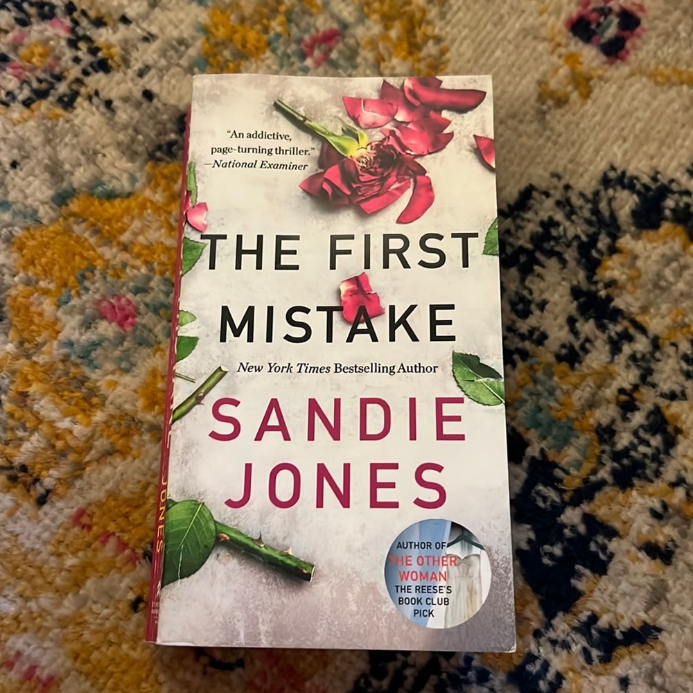 The first mistake by Sandie Jones